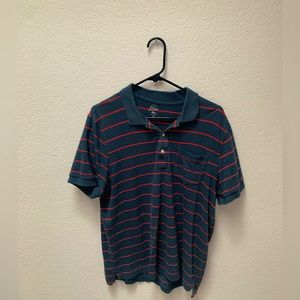 Lightly worn J-Crew size large polo. No stains or rips, good condition.